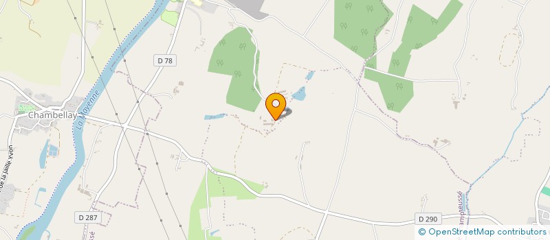 localisation de l'entreprise DU MORTIER  CHENILLE-CHAMPTEUSSE