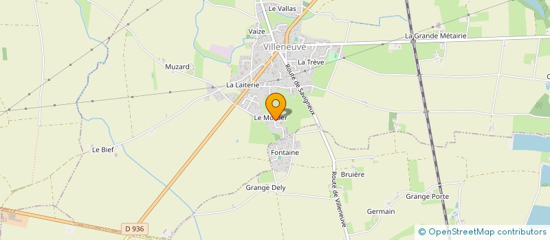 localisation de l'entreprise DU MORTIER  VILLENEUVE