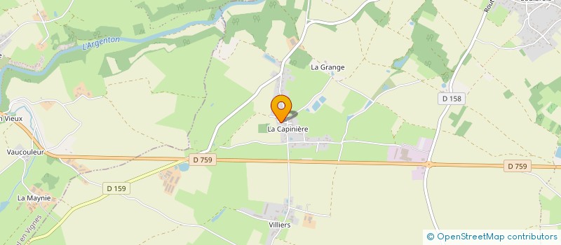 localisation de l'entreprise DU MOTTET à SAINTE-VERGE