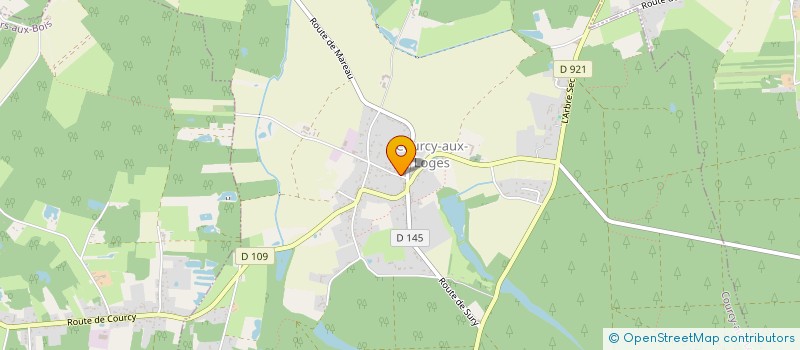localisation de l'entreprise DU MOULIN  COURCY-AUX-LOGES