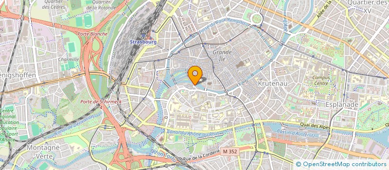 localisation de l'entreprise DU MOULIN  STRASBOURG