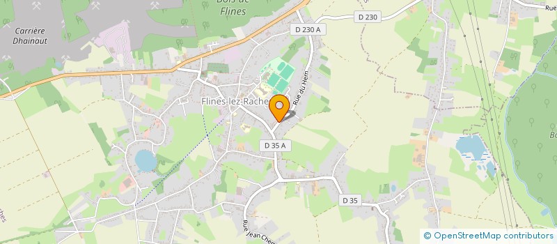 localisation de l'entreprise DU MOULIN  FLINES-LEZ-RACHES