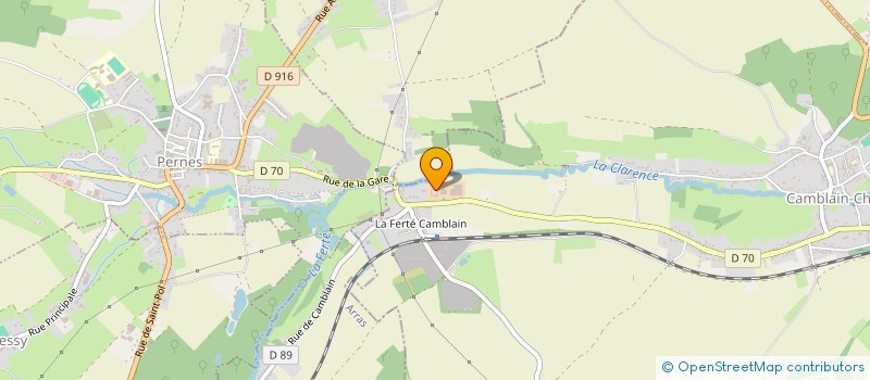 localisation de l'entreprise DU MOULIN  PERNES