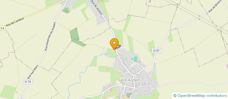 localisation de l'entreprise DU MOULIN à SAINT-AUBERT