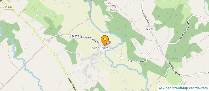 localisation de l'entreprise DU MOULIN  ARBOUCAVE