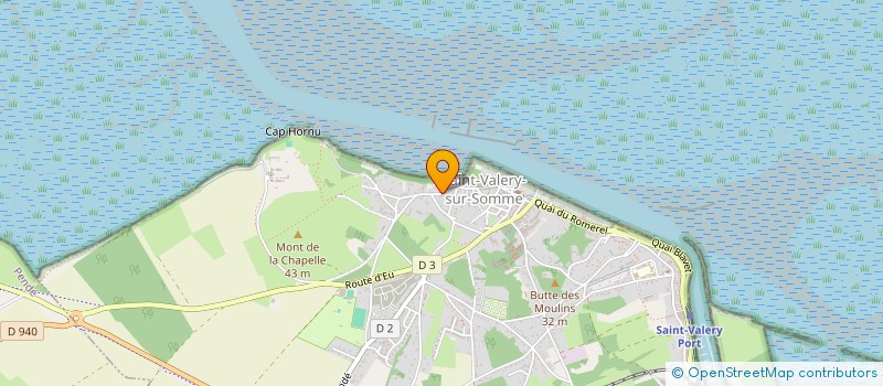 localisation de l'entreprise DU MOULIN A L'HUILE  SAINT-VALERY-SUR-SOMME