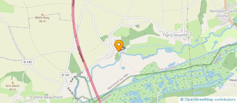 localisation de l'entreprise DU MOULIN BIOENERGIE  NEMPONT-SAINT-FIRMIN