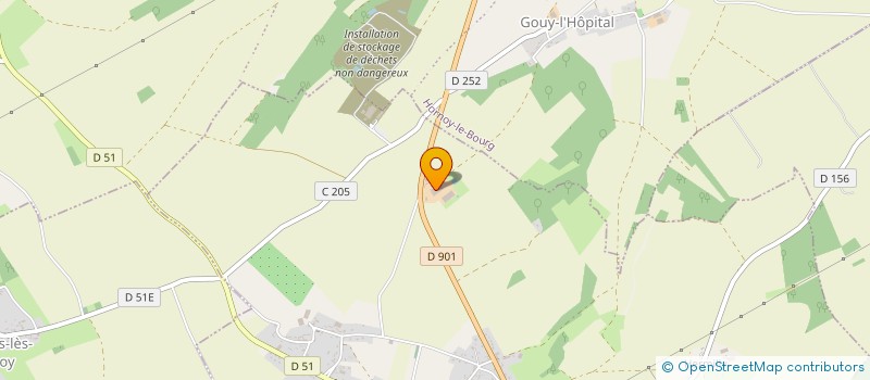 localisation de l'entreprise DU MOULIN CARROUAILLE  THIEULLOY-L'ABBAYE