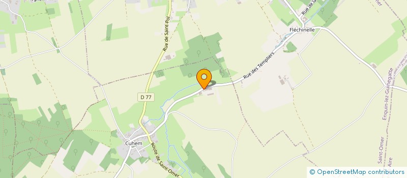 localisation de l'entreprise DU MOULIN DE LA CARNOYE à FLECHIN