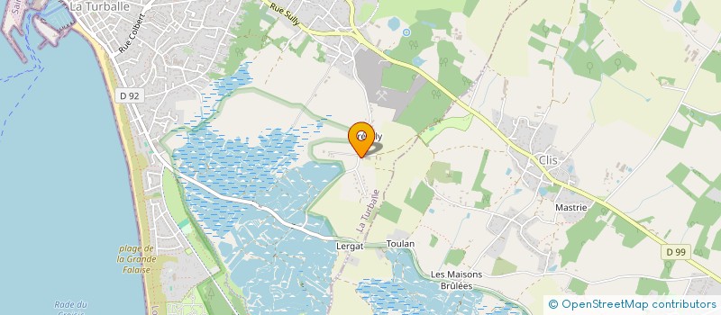 localisation de l'entreprise DU MOULIN DE TREVALY à LA TURBALLE