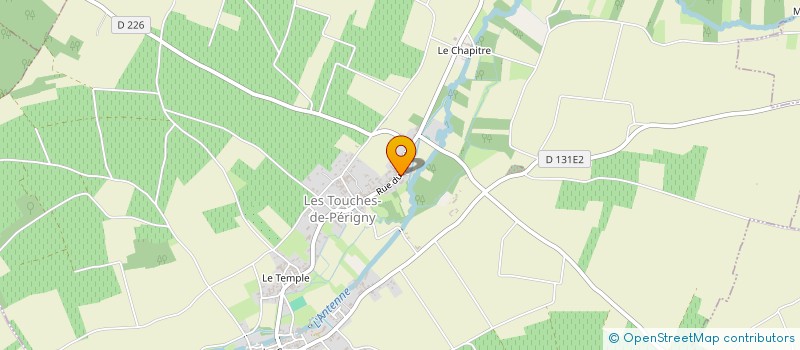 localisation de l'entreprise DU MOULIN DES PLANCHES  LES TOUCHES-DE-PERIGNY