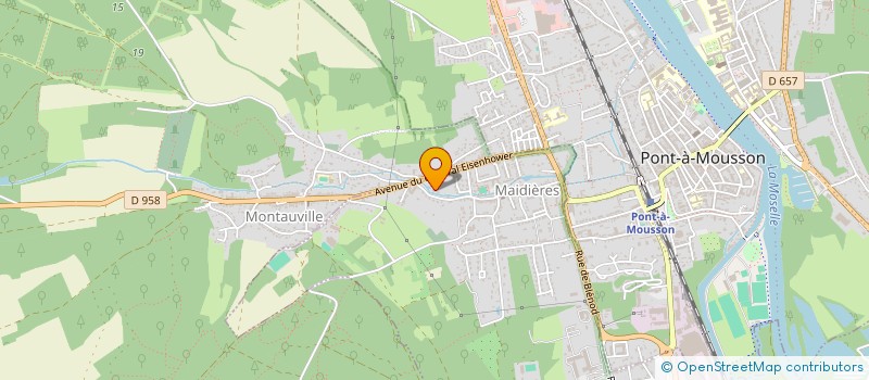 localisation de l'entreprise DU MOULIN DU MILIEU  MAIDIERES