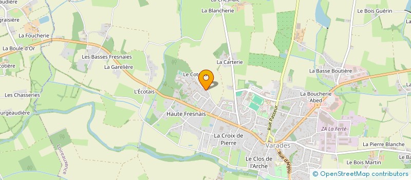 localisation de l'entreprise DU MOULIN EOLE  LOIREAUXENCE