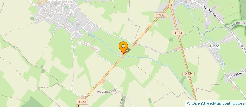 localisation de l'entreprise DU MOULIN MOTTE  POIX-DU-NORD