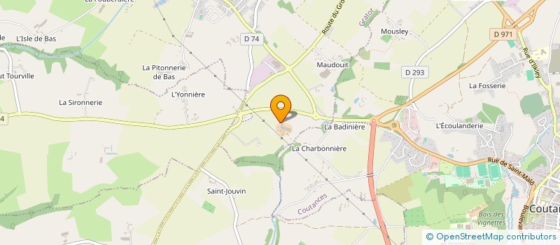 localisation de l'entreprise DU MOULIN VERT à GRATOT