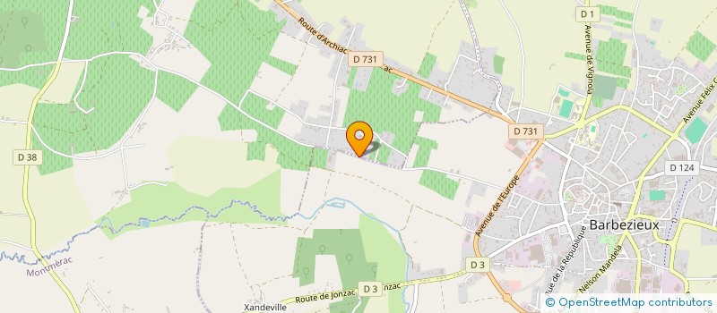 localisation de l'entreprise DU MOUSSIS à BARRET
