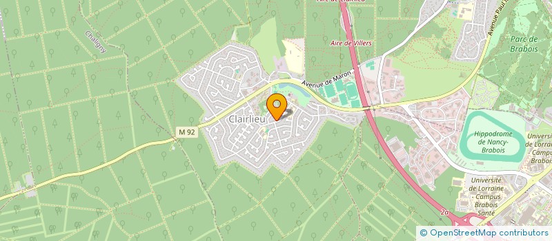 localisation de l'entreprise DU MOUZON à VILLERS-LES-NANCY