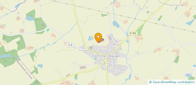 localisation de l'entreprise DU MUGUET à MONTREVAULT-SUR-EVRE