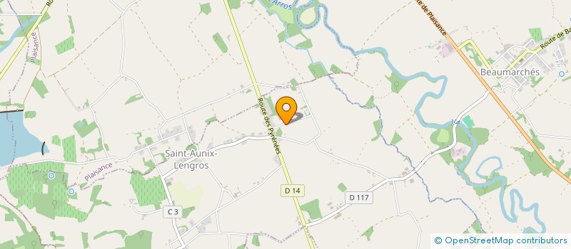 localisation de l'entreprise DU NAIN  BEAUMARCHES