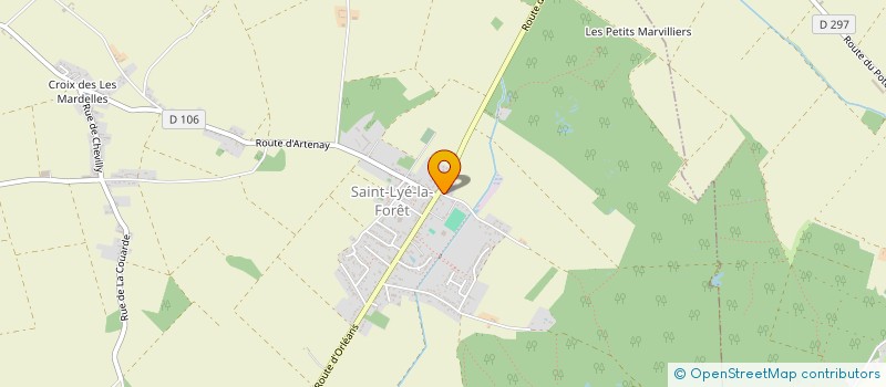 localisation de l'entreprise DU NAN à SAINT-LYE-LA-FORET