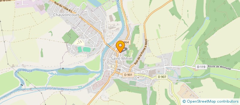 localisation de l'entreprise DU NOQUEL à LACROIX-SUR-MEUSE