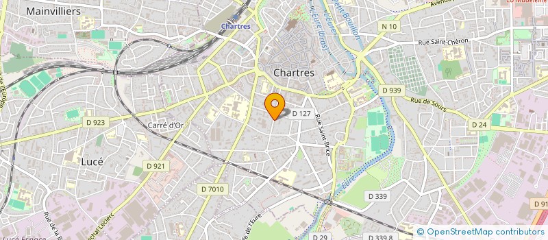 localisation de l'entreprise DU NORD AU SUD à CHARTRES