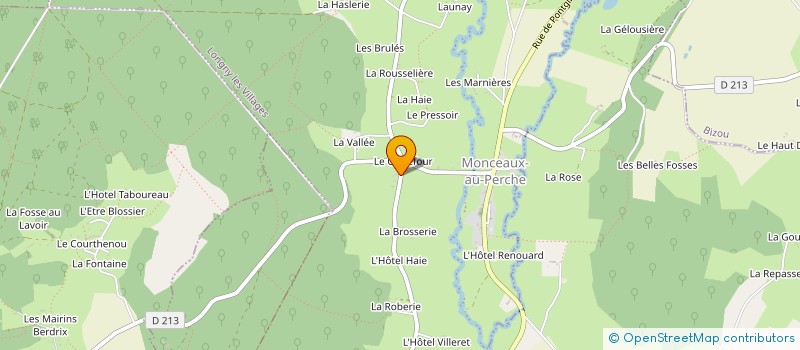 localisation de l'entreprise DU NORD AU SUD.TV à LONGNY LES VILLAGES