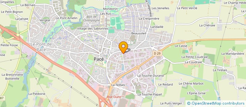 localisation de l'entreprise DU NOYER à PACE
