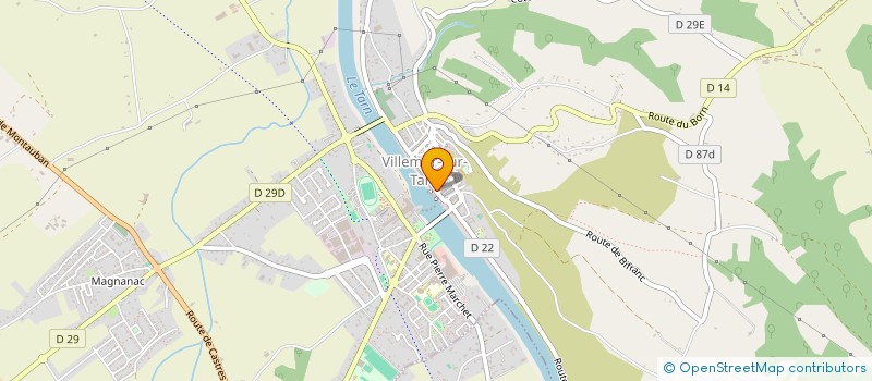 localisation de l'entreprise DU NUMERO HUIT  VILLEMUR-SUR-TARN