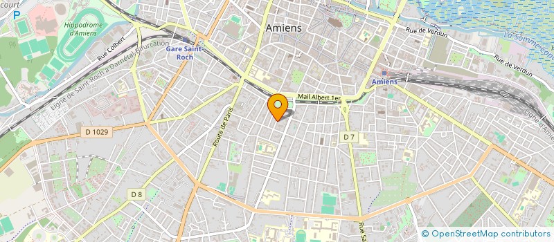 localisation de l'entreprise DU ONZE BIS RUE COZETTE à AMIENS