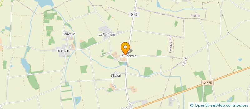 localisation de l'entreprise DU P'TIT BOSQUET à CONQUEREUIL