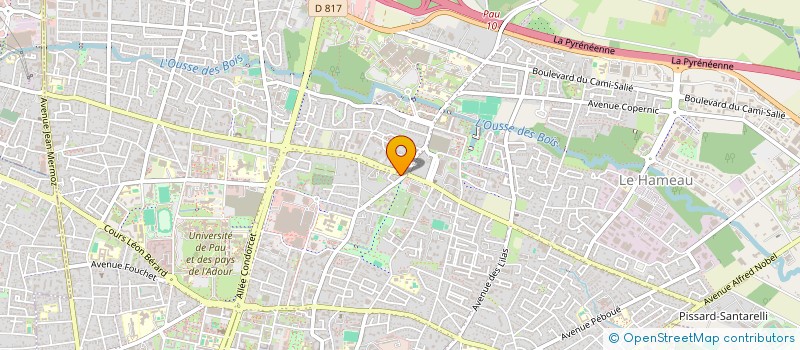 localisation de l'entreprise DU PAIN à PAU