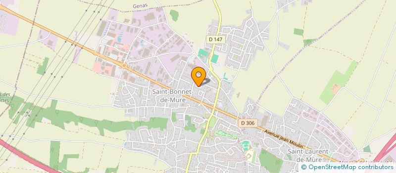 localisation de l'entreprise DU PAIN A LA PAT'HDV  SAINT-BONNET-DE-MURE