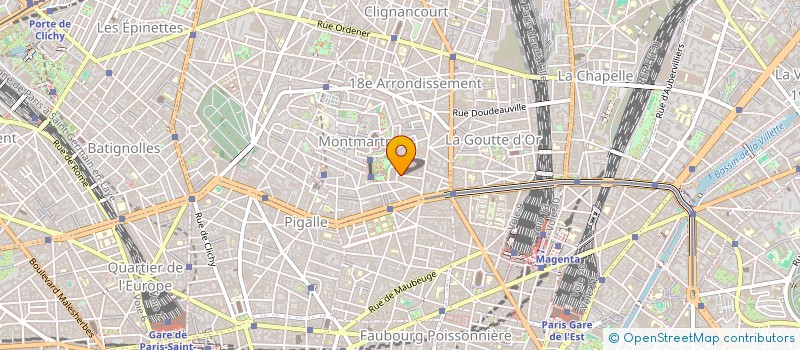 localisation de l'entreprise DU PAIN & DES DAMES  PARIS