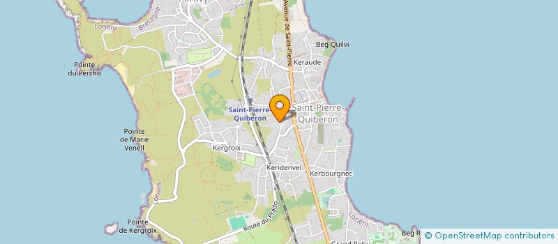 localisation de l'entreprise DU PAIN SUR LA PLANCHE  SAINT-PIERRE-QUIBERON