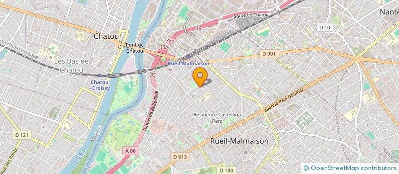 localisation de l'entreprise DU PAIN SUR LA PLANCHE RM à RUEIL-MALMAISON