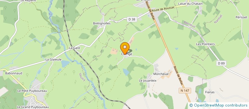 localisation de l'entreprise DU PALEFRENIER à CHAMBORET
