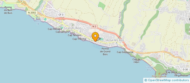 localisation de l'entreprise DU PALM  SAINT-PIERRE