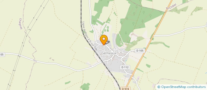 localisation de l'entreprise DU PALOL  GEMEAUX