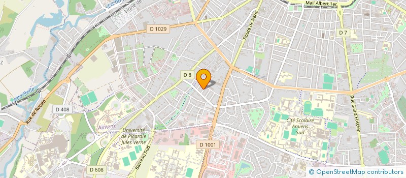 localisation de l'entreprise DU PAN à AMIENS
