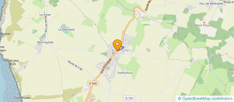 localisation de l'entreprise DU PANCHE  AUDINGHEN