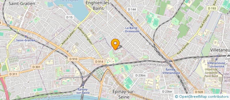 localisation de l'entreprise DU PARC à EPINAY-SUR-SEINE
