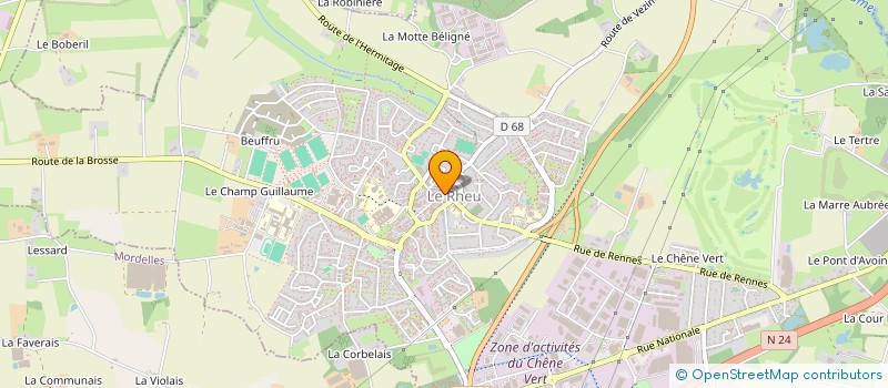 localisation de l'entreprise DU PARC  PACE