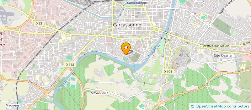 localisation de l'entreprise DU PARC à CARCASSONNE