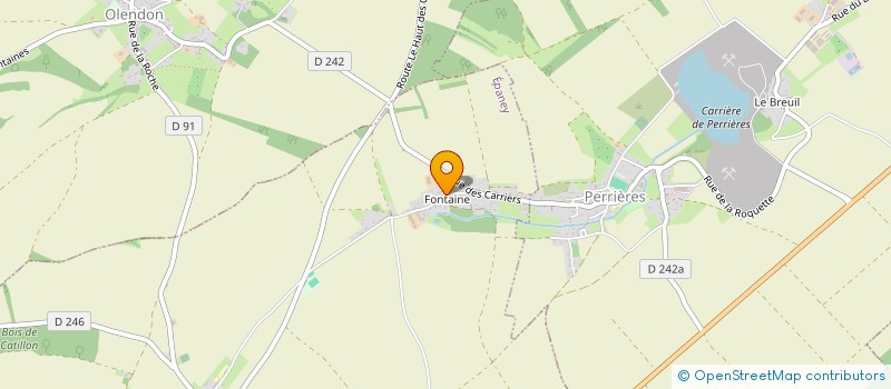 localisation de l'entreprise DU PARC  EPANEY