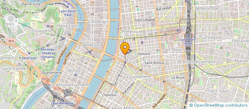 localisation de l'entreprise DU PARC - MONNET - LYON  LYON