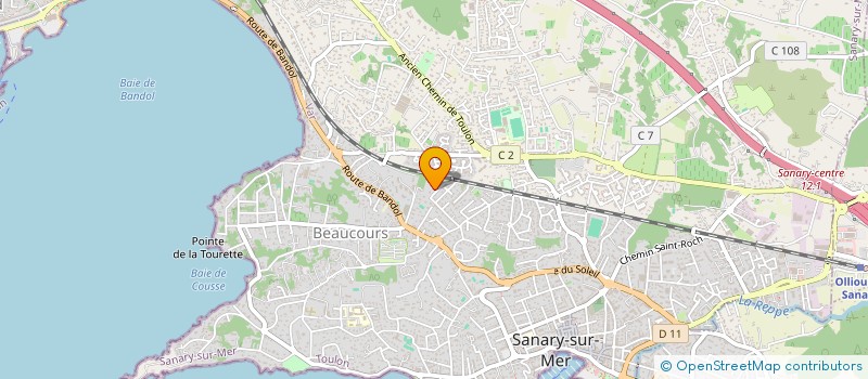 localisation de l'entreprise DU PARDON à SANARY-SUR-MER