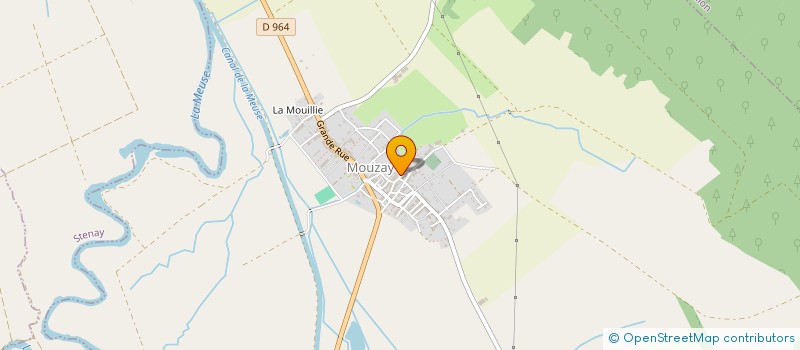 localisation de l'entreprise DU PARVIS à MOUZAY