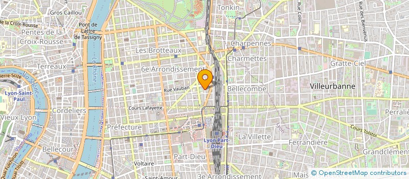 localisation de l'entreprise DU PASQUIER IMMOBILIER  LYON