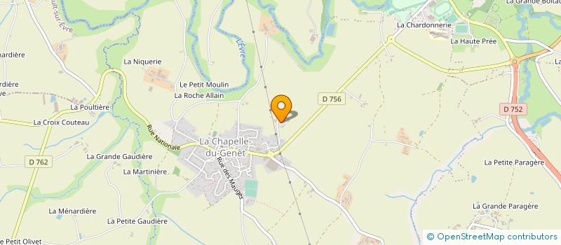 localisation de l'entreprise DU PATIS à BEAUPREAU-EN-MAUGES